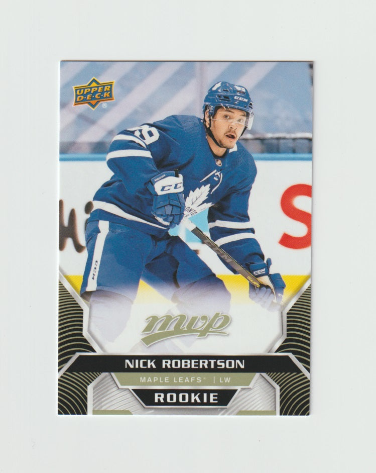 2020-21 Upper Deck MVP Rookies #255 Nick Robertson