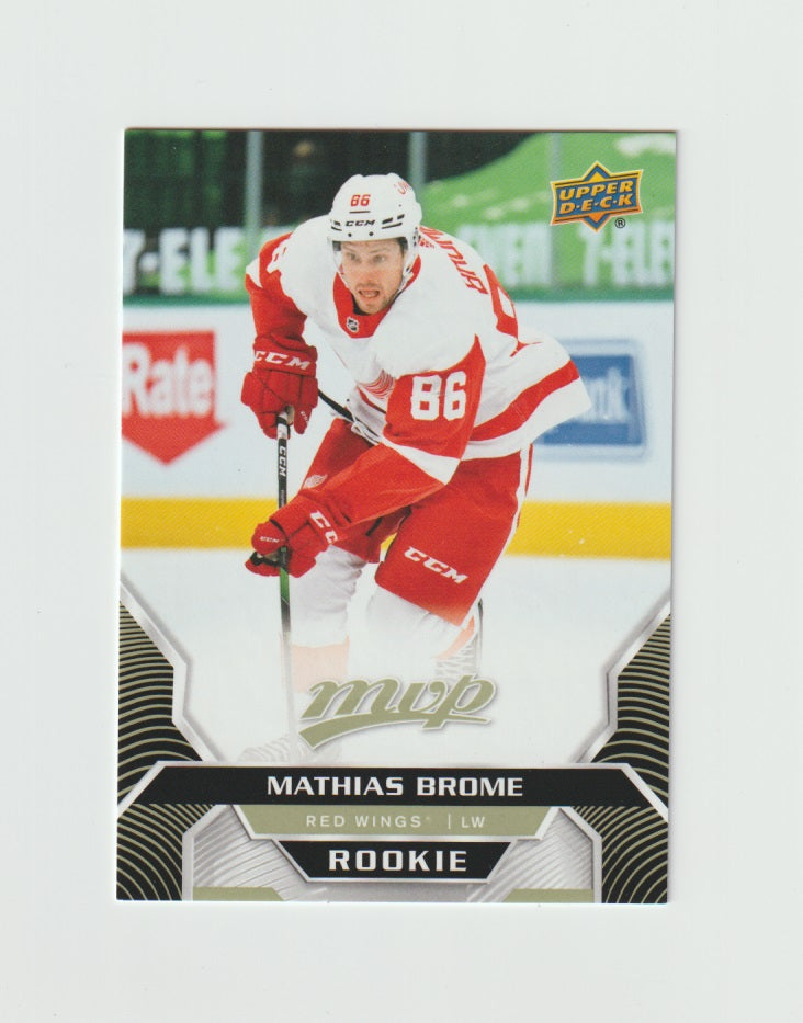 2020-21 Upper Deck MVP Rookies #256 Mathias Brome