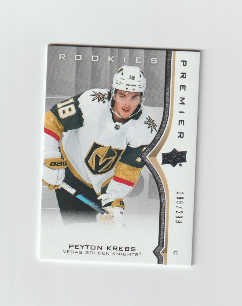 2020-21 Upper Deck Premier Rookies #96 Peyton Krebs