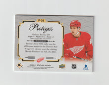 Load image into Gallery viewer, 2020-21 Upper Deck Stature Proteges Green #P-38 Mathias Brome
