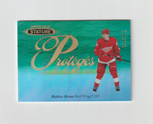 Load image into Gallery viewer, 2020-21 Upper Deck Stature Proteges Green #P-38 Mathias Brome
