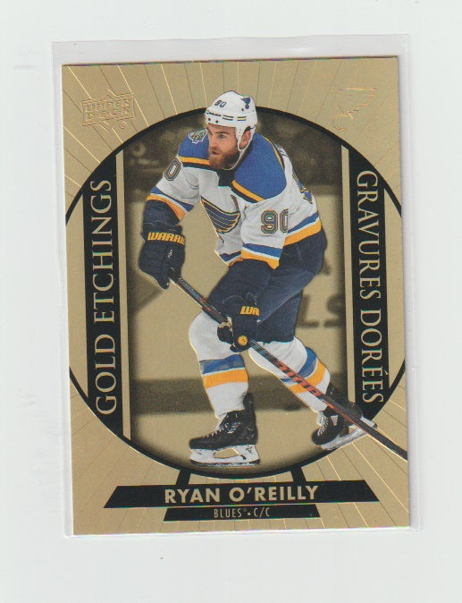 2020-21 Upper Deck Tim Hortons Gold Etchings #G-7 Ryan OReilly