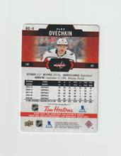 Load image into Gallery viewer, 2020-21 Upper Deck Tim Hortons Red Die Cuts #DC-4 Alex Ovechkin
