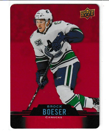 2020-21 Upper Deck Tim Hortons Red Die Cuts #DC2 Brock Boeser