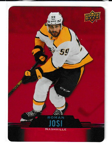 2020-21 Upper Deck Tim Hortons Red Die Cuts #DC31 Roman Josi