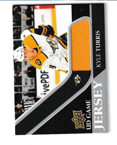 2020-21 Upper Deck UD Game Jersey #GJKT Kyle Turris