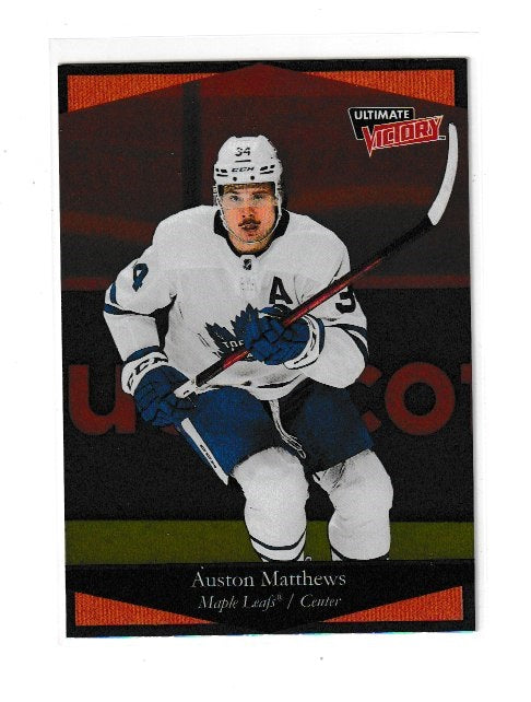 2020-21 Upper Deck Ultimate Victory #UV-1 Auston Matthews