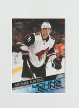 Load image into Gallery viewer, 2020-21 Upper Deck Young Guns Rookie #727 Michael Bunting
