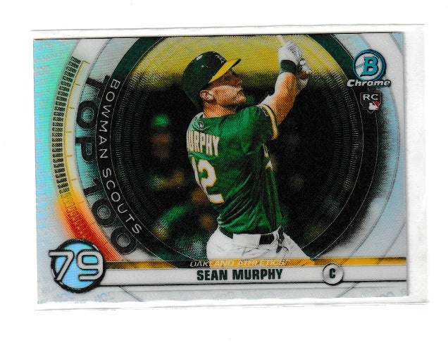 2020 Bowman Chrome Scouts Top 100 #BTP-79 Sean Murphy