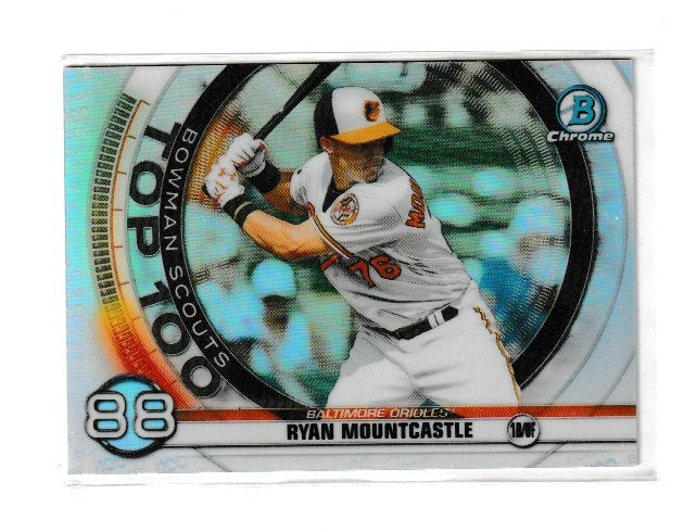 2020 Bowman Chrome Scouts Top 100 #BTP-88 Ryan Mountcastle