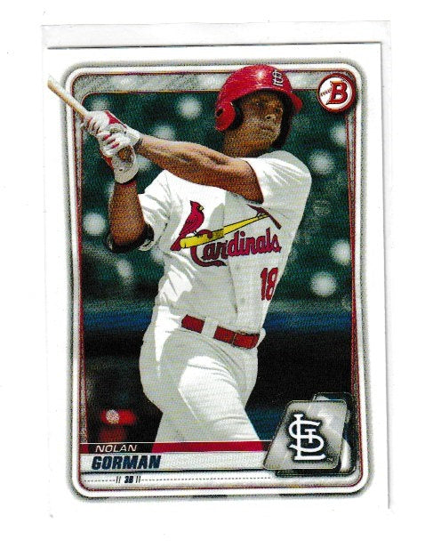 2020 Bowman Prospects #BP-66 Nolan Gorman