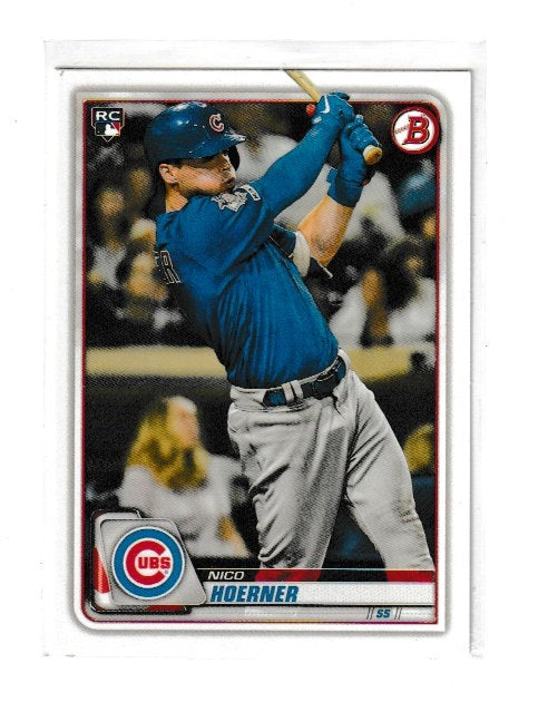 2020 Bowman Rookie Card #72 Nico Hoerner