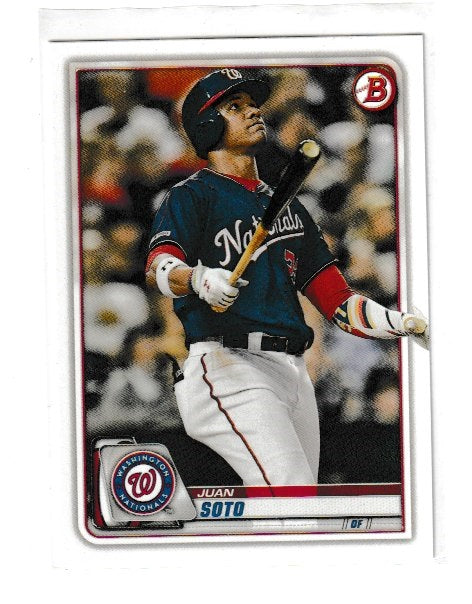 2020 Bowman #10 Juan Soto