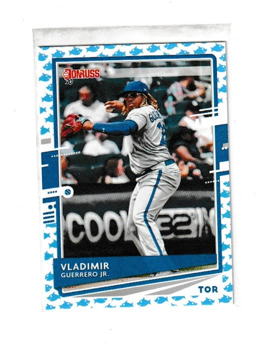 2020 Donruss Baby Sharks Variations #102 Vladimir Guerrero Jr