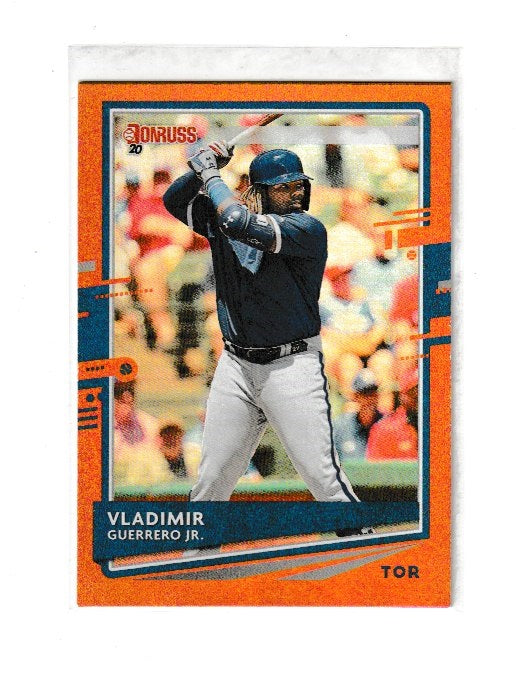 2020 Donruss Holo Orange #102 Vladimir Guerrero Jr