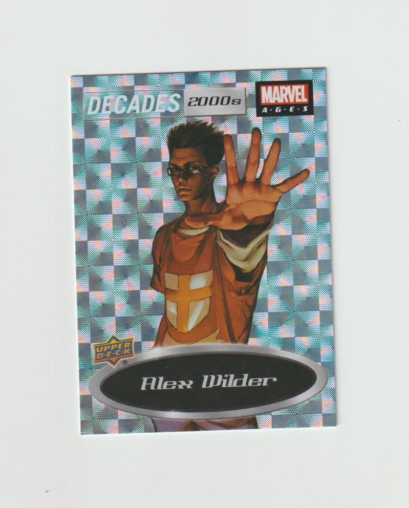 2020 Marvel Ages Decades 2000s #D10-2 Alex Wilder