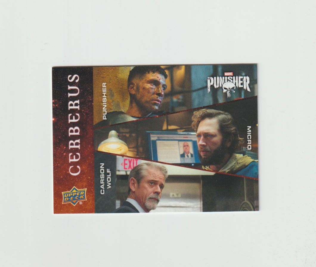 2020 Punisher Season 1 Cerberus #C-10 Punisher, Micro & Carson Wolf