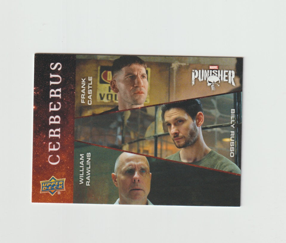 2020 Punisher Season 1 Cerberus #C-1 Frank Castle, Billy Russo & William Rawlins