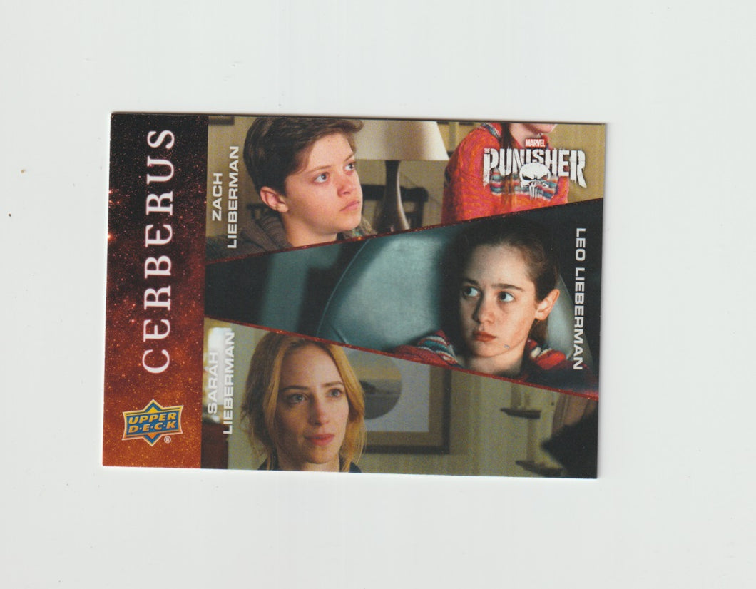 2020 Punisher Season 1 Cerberus #C-5 Zach Lieberman, Leo Lieberman & Sarah Lieberman