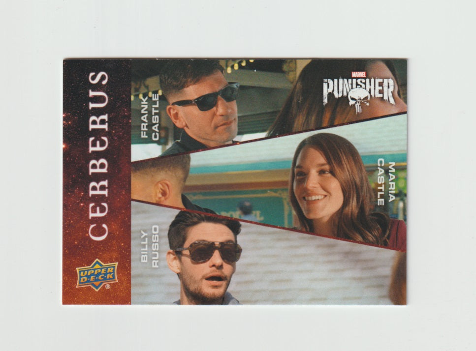 2020 Punisher Season 1 Cerberus #C-6 Frank Castle, Maria Castle & Billy Russo