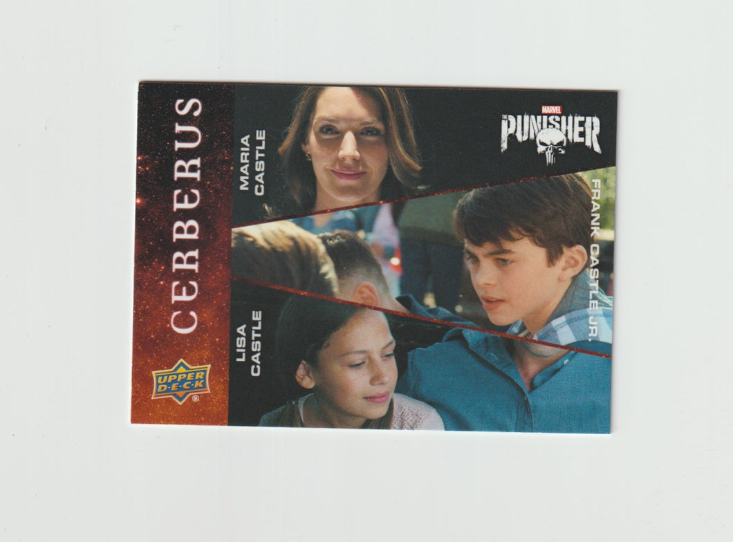 2020 Punisher Season 1 Cerberus #C-7 Maria Castle, Frank Castle Jr & Lisa Castle