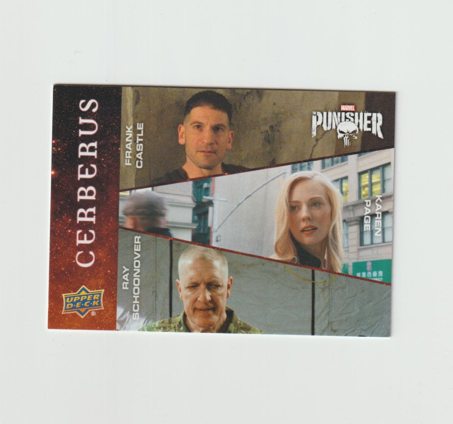 2020 Punisher Season 1 Cerberus #C-8 Frank Castle, Karen Page & Ray Schoonover