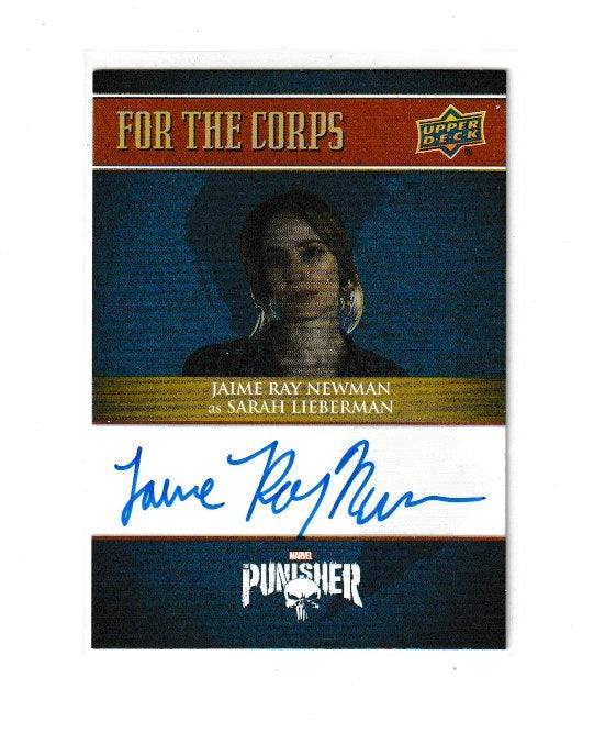 2020 Punisher Season 1 For The Corps Autographs #FTC-JN Jaime Ray Newman as Sarah Lieberman