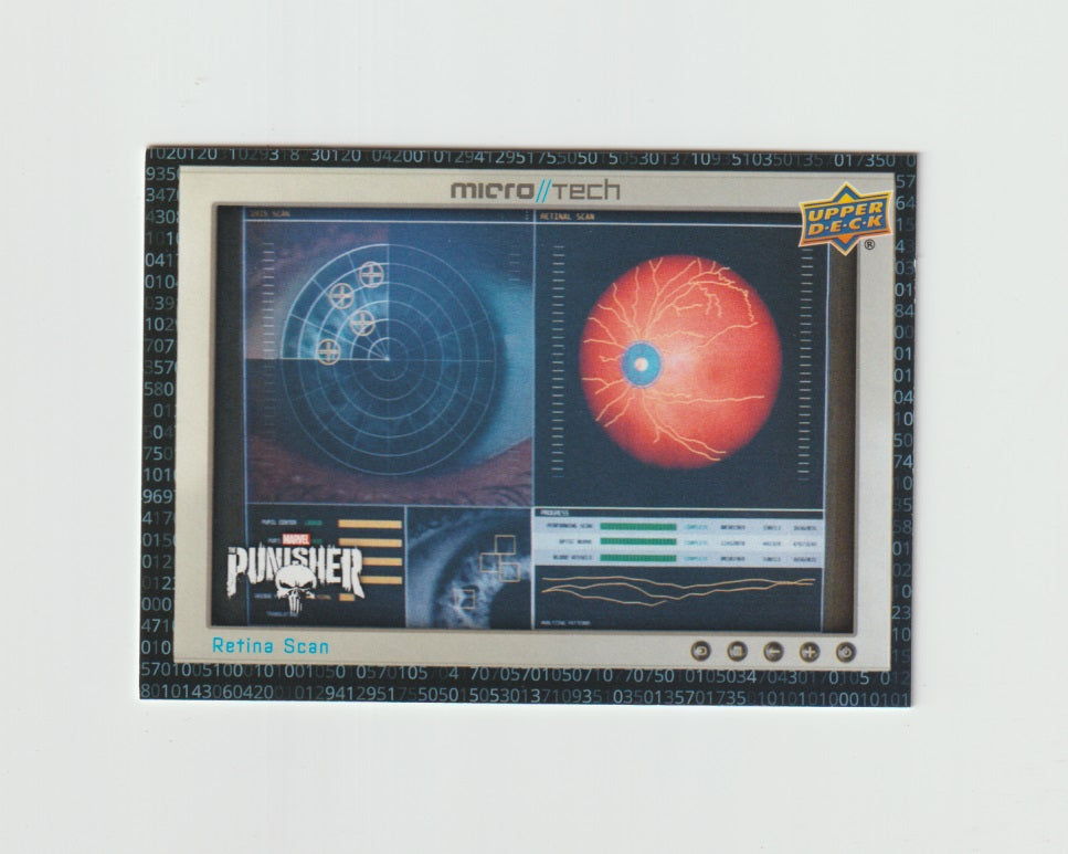 2020 Punisher Season 1 Micro Tech #mt-7 Retina Scan