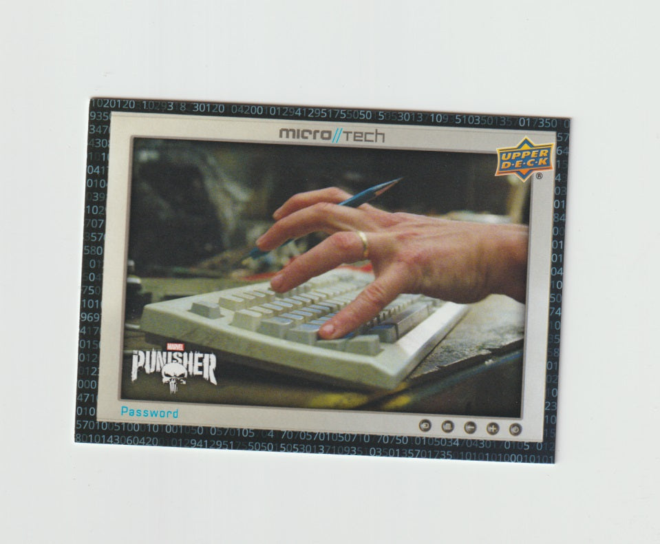 2020 Punisher Season 1 Micro Tech #mt-8 Password