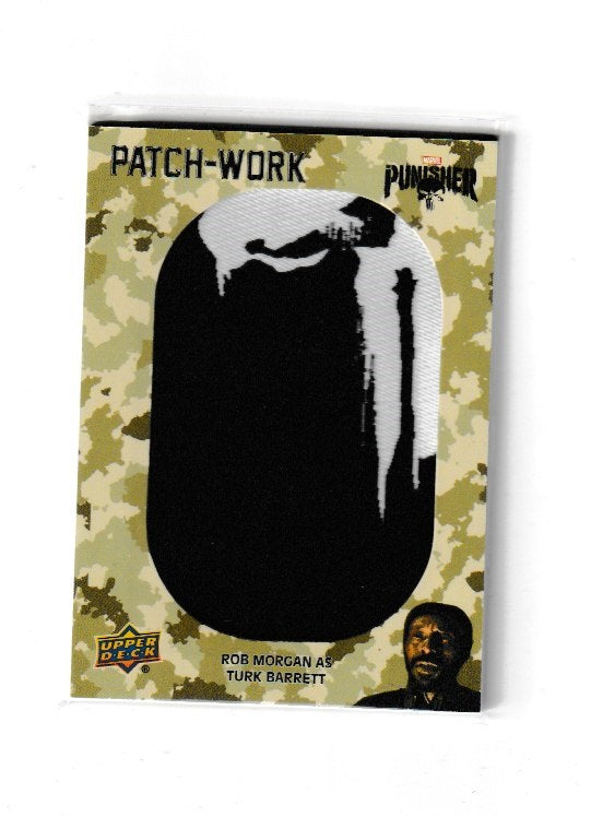 2020 Punisher Season 1 Patch-Work Puzzles #PWP14 Rob Morgan as Turk Barrett