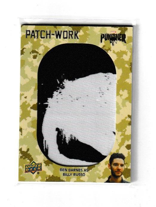 2020 Punisher Season 1 Patch-Work Puzzles #PWP3 Ben Barnes as Billy Russo