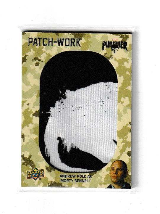 2020 Punisher Season 1 Patch-Work Puzzles #PWP6 Andrew Polk as Morty Bennett