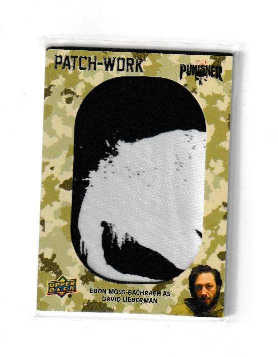 2020 Punisher Season 1 Patch-Work Puzzles #PWP7 Ebon Moss-Bachragh as David Lieberman