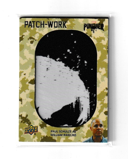 2020 Punisher Season 1 Patch-Works Puzzles #PWP4 Paul Schulze as William Rawlins