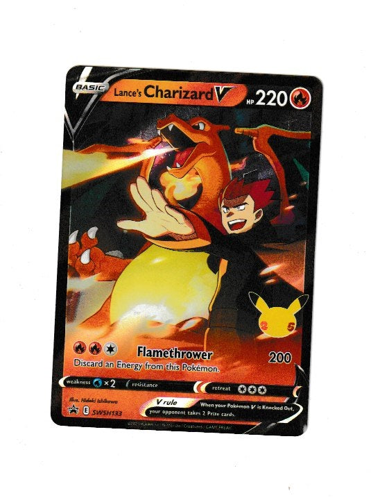 2020 Sword & Shield Promos #133 Lance's Charizard V