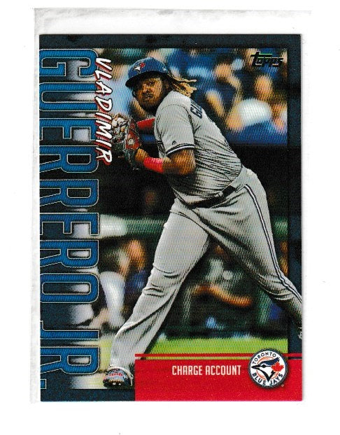 2020 Topps Vladimir Guerrero Jr Highlights Blue #VGJ-12 Vladimir Guerrero Jr