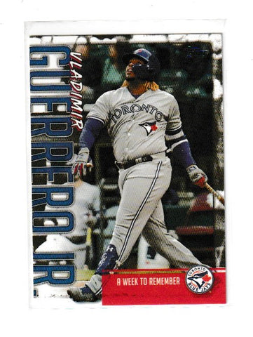 2020 Topps #182 Vladimir Guerrero Jr. Toronto Blue  