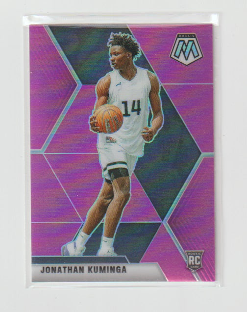 2021-22 Chronicles Draft Picks Pink #255 Jonathan Kuminga