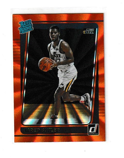 2021-22 Donruss Holo Orange Laser #249 Jared Butler