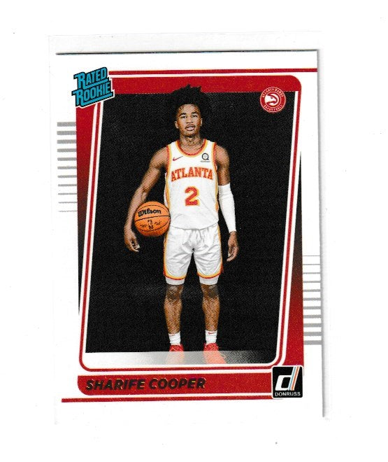 2021-22 Donruss Rated Rookie #208 Sharife Cooper