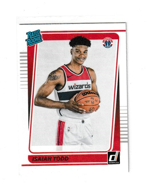 2021-22 Donruss Rated Rookie #237 Isaiah Todd