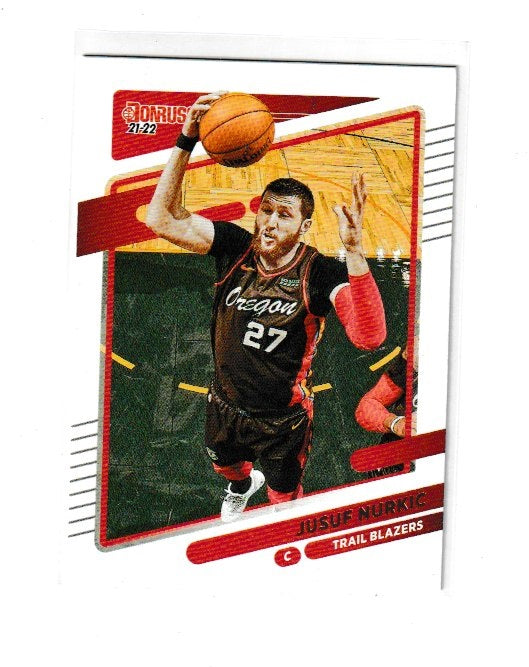 2021-22 Donruss #123 Jusuf Nurkic