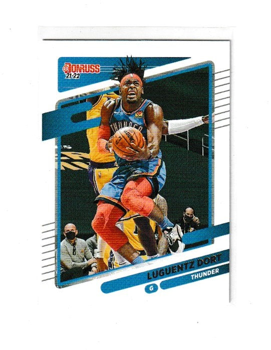 2021-22 Donruss #152 Luguentz Dort