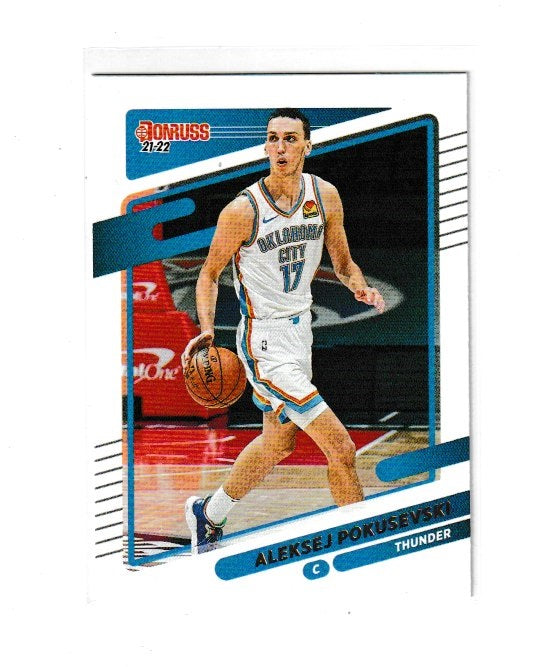 2021-22 Donruss #42 Aleksej Pokusevski