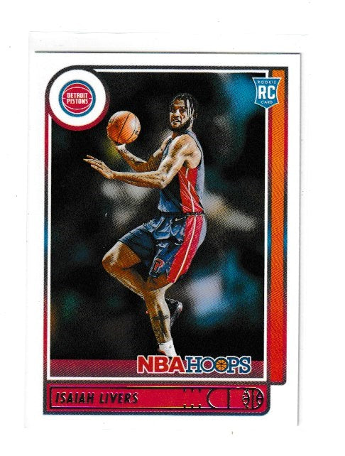 2021-22 Hoops Rookie RC Card #208 Isaiah Livers