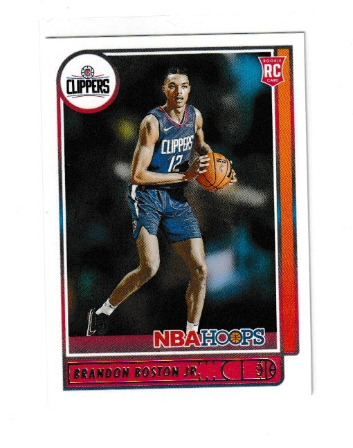 2021-22 Hoops Rookie RC Card #233 Brandon Boston Jr