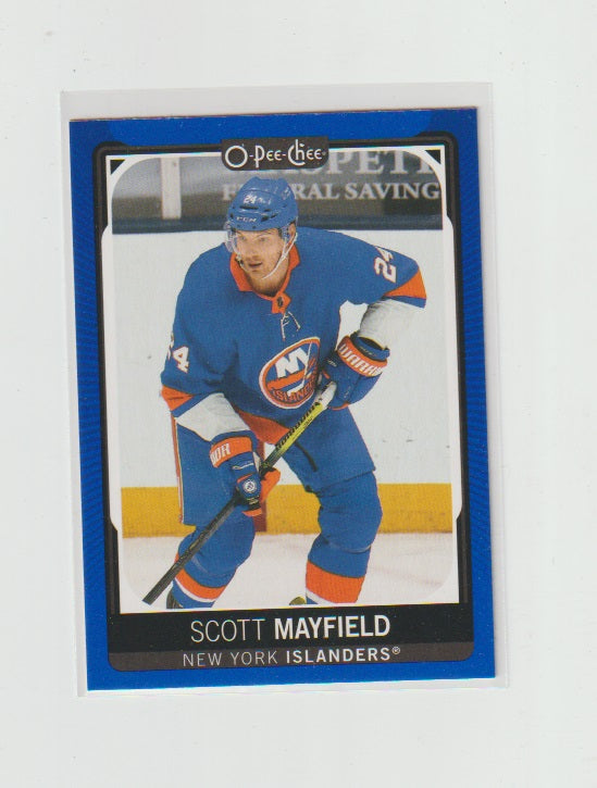 2021-22 O-Pee-Chee Blue #386 Scott Mayfield