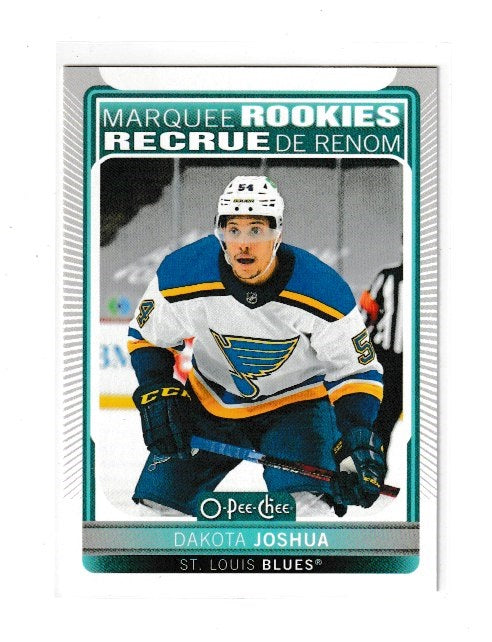 2021-22 O-Pee-Chee Marquee Rookies #516 Dakota Joshua