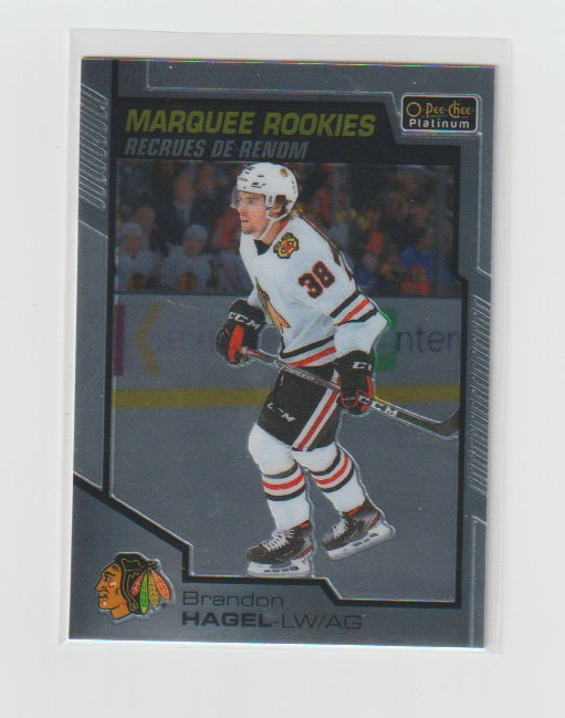 2020-21 O-Pee-Chee Platinum Marquee Rookies #183 Brandon Hagel