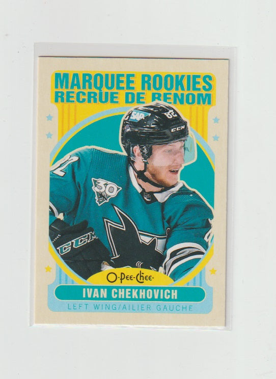 2021-22 O-Pee-Chee Retro #518 Ivan Chekhovich